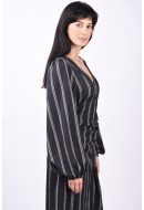 Rochie Only Carmakoma Cartannia Black Stripes Crème